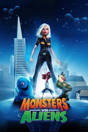 Monsters vs. Aliens (2009) Dual Audio Full Movie | Hindi Full Movie BluRay - 870MB